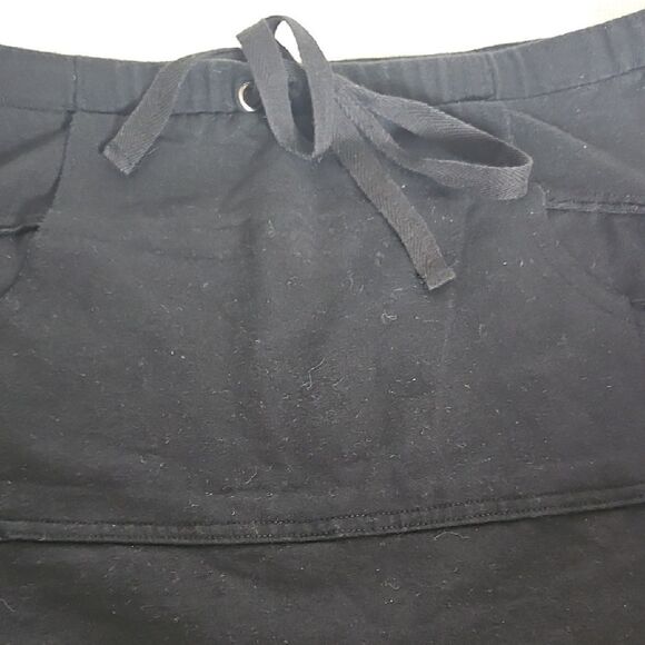 Guess Black Mini Skirt Tie Front Casual - Picture 16 of 16